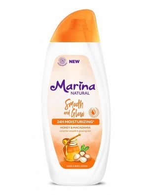 Marina Natural Smooth and Glow Lotion 