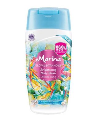 Marina Brightening Body Wash Glow & Extra Moist 