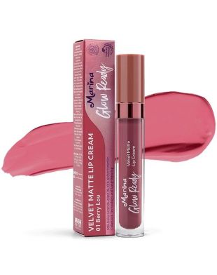 Marina Glow Ready Velvet Lip Cream 01 Berry Lou