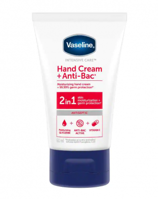 Vaseline Intensive Care Hand Cream + Anti-Bac 