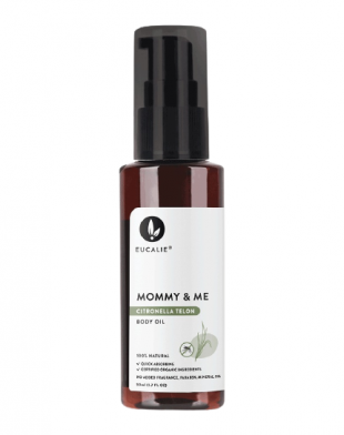 Eucalie Mommy & Me Citronella Telon Organic Body Oil 