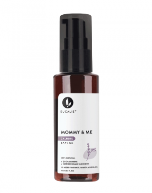 Eucalie Mommy & Me Calming Organic Body Oil 