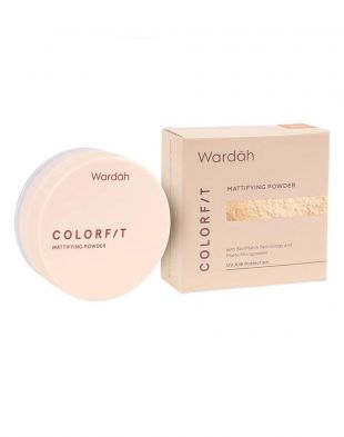 Wardah Colorfit Mattifying Powder 32N Neutral Beige