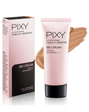 PIXY UV Whitening 4 Beauty Benefits BB Cream Warm Mocca