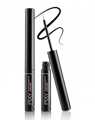 PIXY Slim Line Matte Eyeliner Black