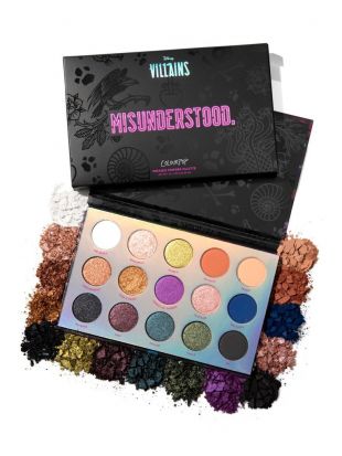 Colourpop Cosmetics Disney Villains Pressed Powder Shadow Palette Misunderstood