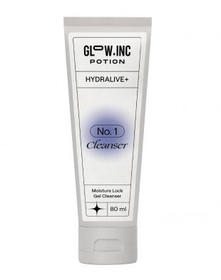 Glowinc Potion HYDRALIVE+ Moisture Lock Gel Cleanser 