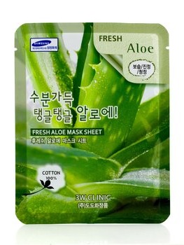 3W CLINIC Fresh Mask Sheet Aloe