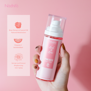 Nadfaskin Pink Rose Face Mist 