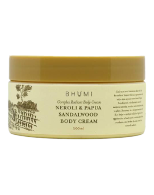 BHUMI Body Cream Neroli and Papua Sandalwood