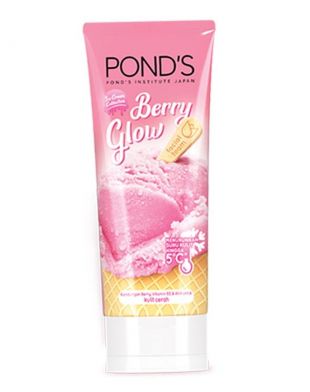 Pond's Berry Glow Facial Foam 