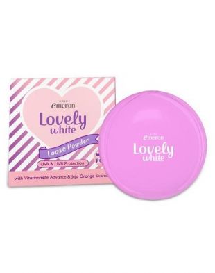 Emeron Lovely White Loose Powder 02 Pink