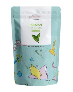 Pinkroulette Wash Off Mask Green Tea with Centella Asiatica 