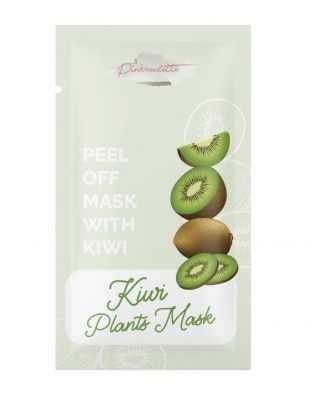 Pinkroulette Kiwi Plants Mask 