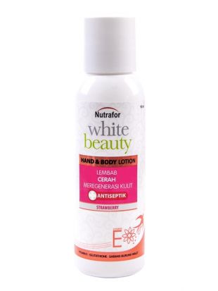 Nutrafor White Beauty Antiseptik Lotion Strawberry