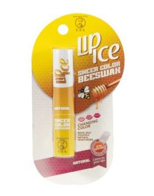 Lip Ice Sheer Color Beeswax Natural