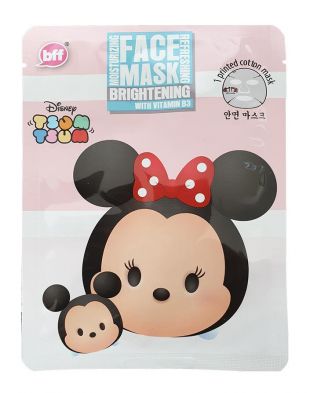 BFF Face Mask Moisturizing Refreshing Brightening with B3 Minnie Disney TsumTsum