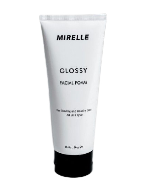 Mirelle Glossy Facial Foam 