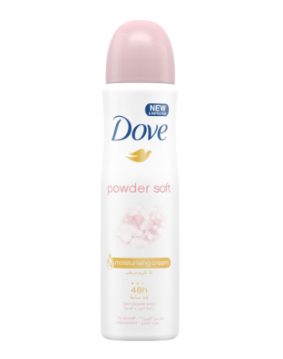 Dove Powder Soft Antiperspirant Deodorant Spray 