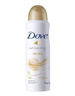 Dove Whitening Silk Dry Spray 