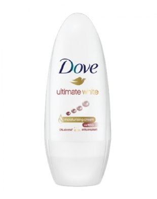 Dove Ultimate White Moisturising Cream Antiperspirant Roll On 