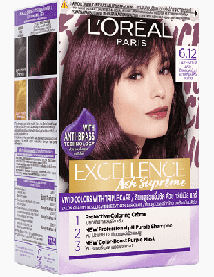 L'Oreal Paris Excellence Fashion Ash Supreme 6.12 Lavender Ash