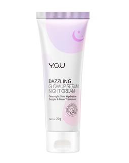 YOU Beauty Dazzling Glow Up Serum Night Cream 