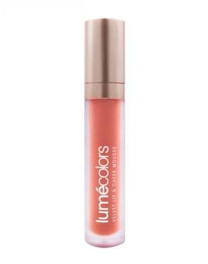 Lumecolors Velvet Lip and Cheek Mousse Spicy Coral