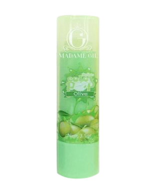 Madame Gie Color Pop Lip Balm Fruity Series Olive
