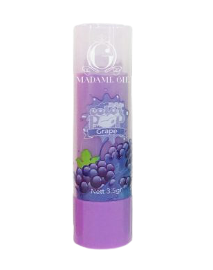 Madame Gie Color Pop Lip Balm Fruity Series Grape