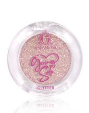 Madame Gie Going Solo Glittery Pressed Eyeshadow Red Moon