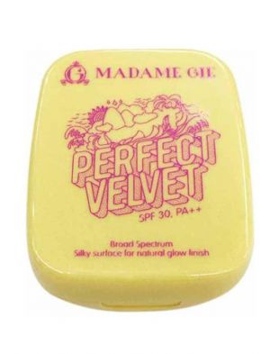 Madame Gie Perfect Velvet SPF 30 Two Way Cake 01 Porcelain