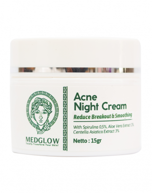 MEDGLOW Acne Night Cream 