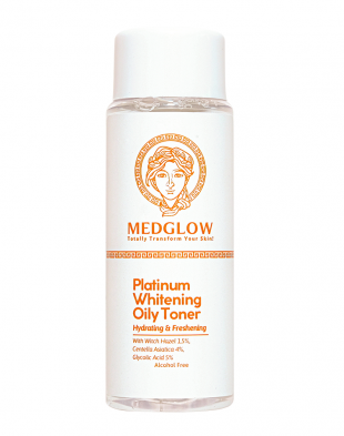 MEDGLOW Platinum Whitening Oily Toner 