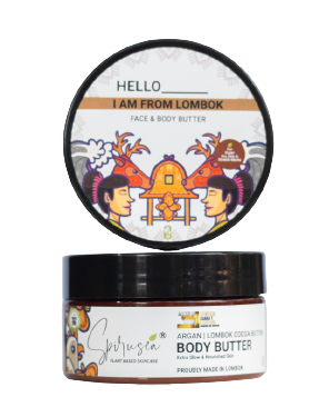 OGANIC Body Butter Argan & Lombok Cocoa Butter 