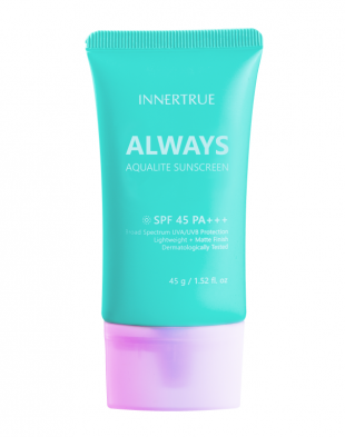 INNERTRUE Always Aqualite Sunscreen SPF 45 PA +++ 