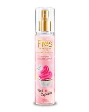 Fres and Natural Dessert Collection Spray Cologne Pink Cupcake