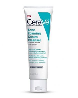 CeraVe Acne Foaming Cream Cleanser 