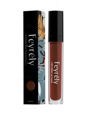 Feyrely Light Matte Lip Cream Chocoppery