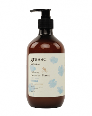 Grasse Natural Calming Geranium Forest Body Wash 