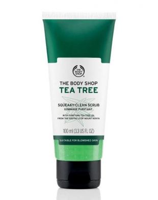 The Body Shop Tea Tree Squeaky Clean Daily Scrub 