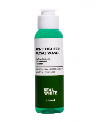 Real White Acne Fighter Facial Wash 