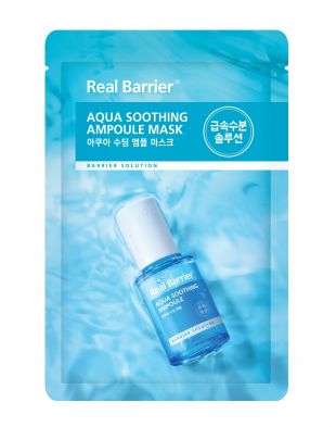 Real Barrier Aqua Soothing Ampoule Mask 