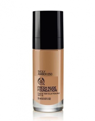 The Body Shop Fresh Nude Foundation Sicily Amber 050