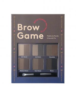 Somethinc Brow Game Eyebrow Powder Palette 