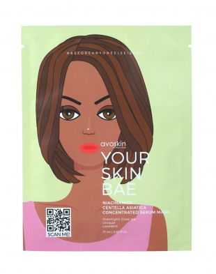 AVOSKIN Your Skin Bae Serum Mask Niacinamide + Centella Asiatica