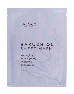 Lacoco Bakuchiol Sheet Mask 