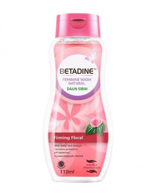 Betadine Daily Feminine Wash Natural Daun Sirih Firming Floral