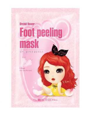 The Orchid Skin Orchid Flower Foot Peeling Mask 