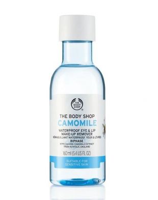 The Body Shop Camomile Waterproof Eye & Lip Make Up Remover 